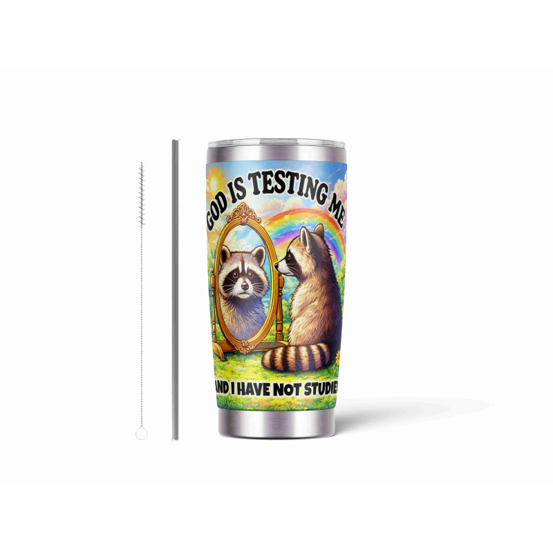 20oz Stainless Tumbler w/ Magnet Sliding Lid- Printed direct to Tumbler 1110