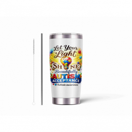 20oz Stainless Tumbler w/ Magnet Sliding Lid- Printed direct to Tumbler 1111