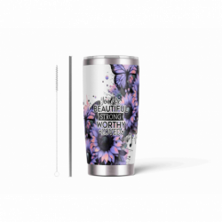 20oz Stainless Tumbler w/ Magnet Sliding Lid- Printed direct to Tumbler 1112