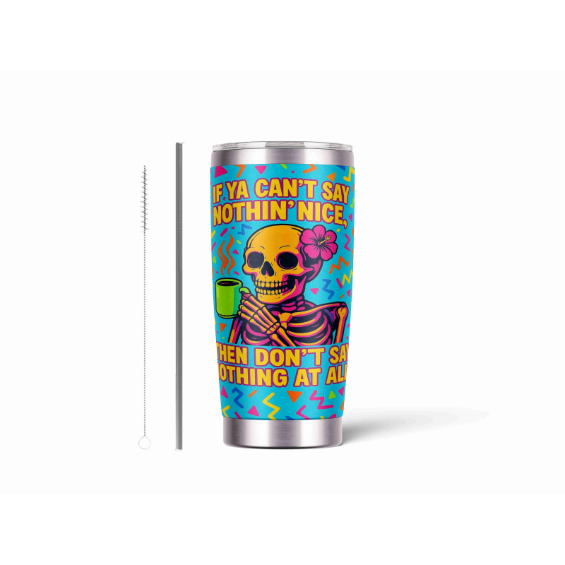 20oz Stainless Tumbler w/ Magnet Sliding Lid- Printed direct to Tumbler 1113