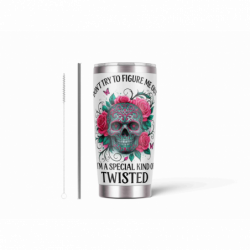 20oz Stainless Tumbler w/ Magnet Sliding Lid- Printed direct to Tumbler 1114