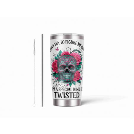 20oz Stainless Tumbler w/ Magnet Sliding Lid- Printed direct to Tumbler 1114