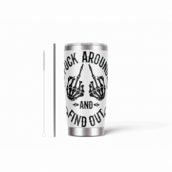 20oz Stainless Tumbler w/ Magnet Sliding Lid- Printed direct to Tumbler 1121