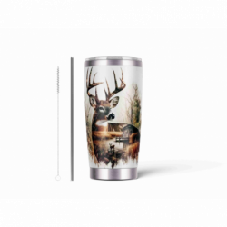 20oz Stainless Tumbler w/ Magnet Sliding Lid- Printed direct to Tumbler 1129