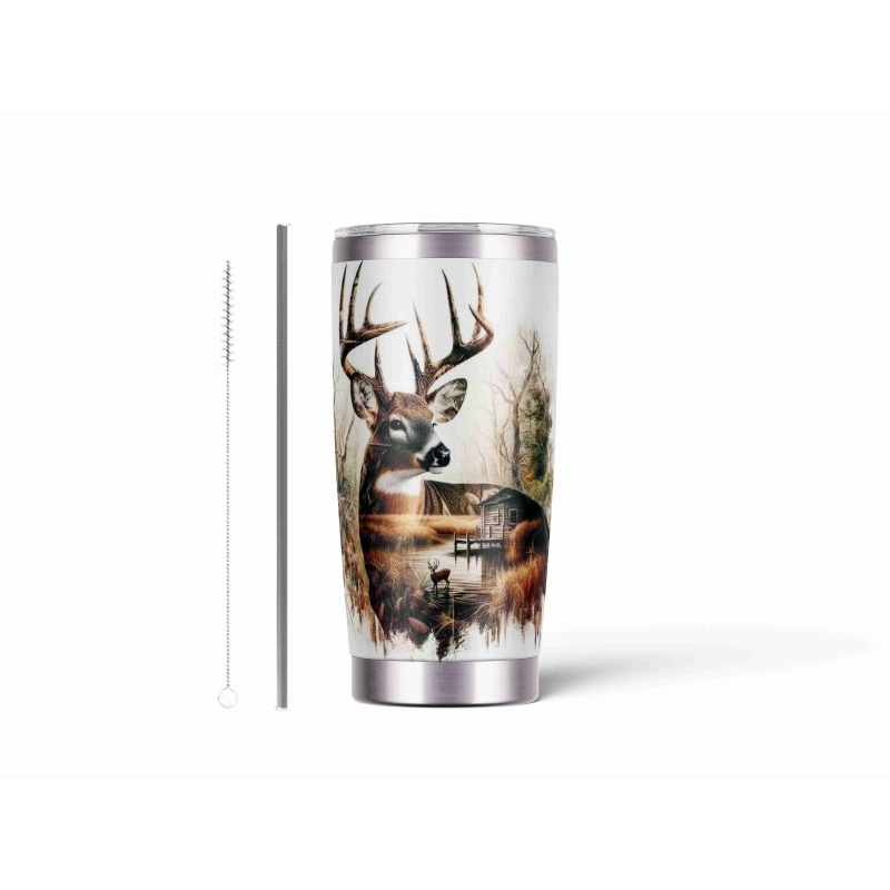20oz Stainless Tumbler w/ Magnet Sliding Lid- Printed direct to Tumbler 1129