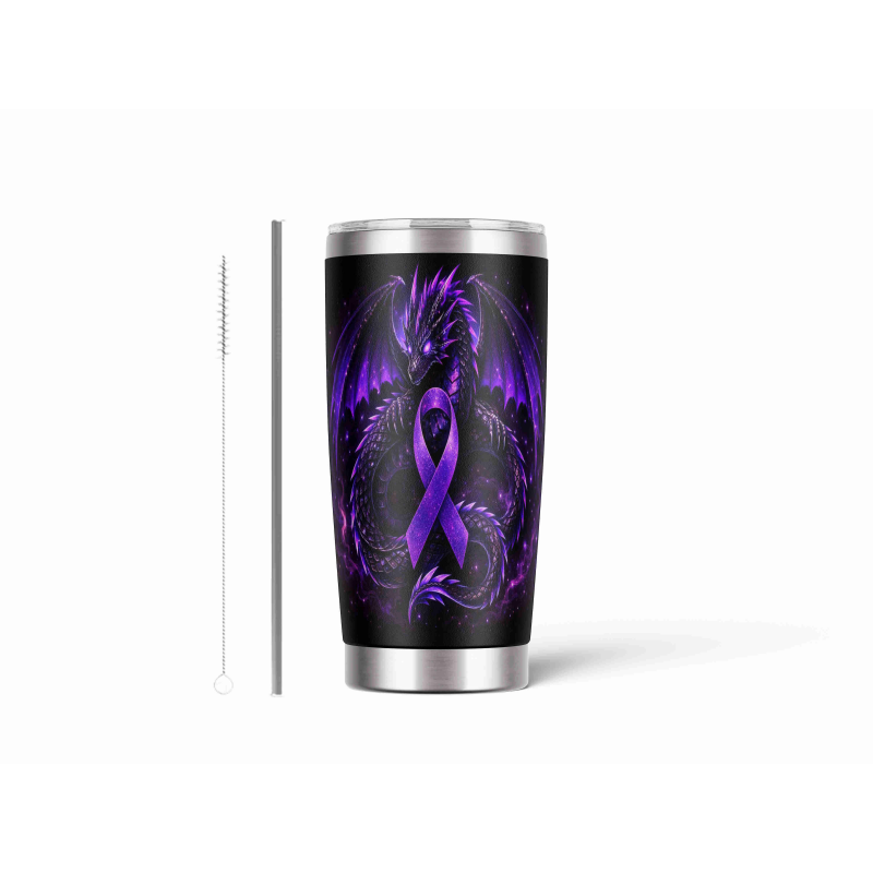 20oz Stainless Tumbler w/ Magnet Sliding Lid- Printed direct to Tumbler 1131