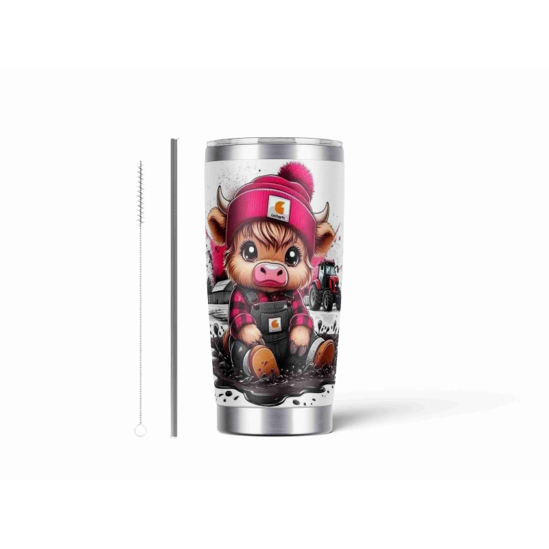20oz Stainless Tumbler w/ Magnet Sliding Lid- Printed direct to Tumbler 1138