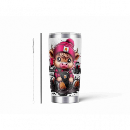 20oz Stainless Tumbler w/ Magnet Sliding Lid- Printed direct to Tumbler 1138