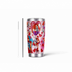 20oz Stainless Tumbler w/ Magnet Sliding Lid- Printed direct to Tumbler 1139