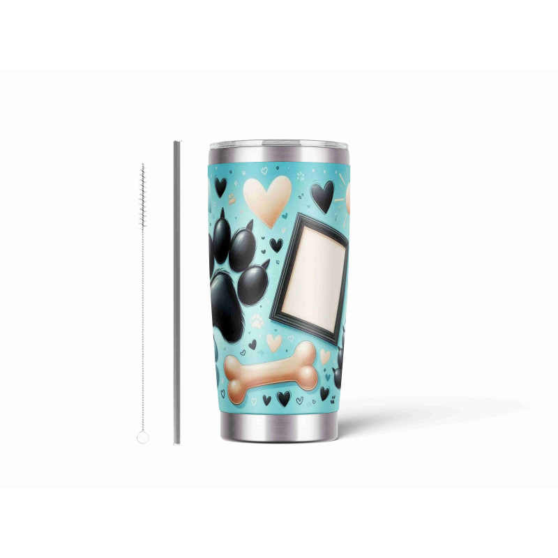 20oz Stainless Tumbler w/ Magnet Sliding Lid- Printed direct to Tumbler 1142