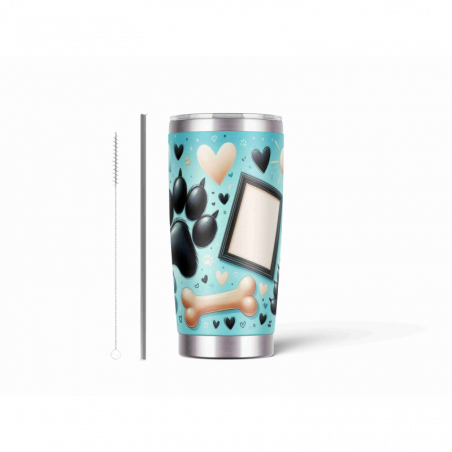 20oz Stainless Tumbler w/ Magnet Sliding Lid- Printed direct to Tumbler 1142