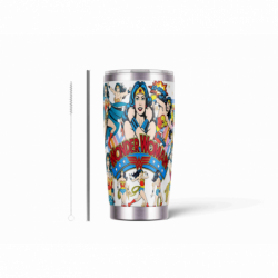 20oz Stainless Tumbler w/ Magnet Sliding Lid- Printed direct to Tumbler 1144
