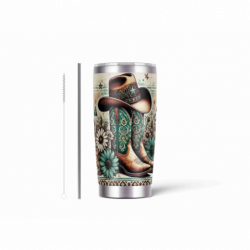 20oz Stainless Tumbler w/ Magnet Sliding Lid- Printed direct to Tumbler 1152