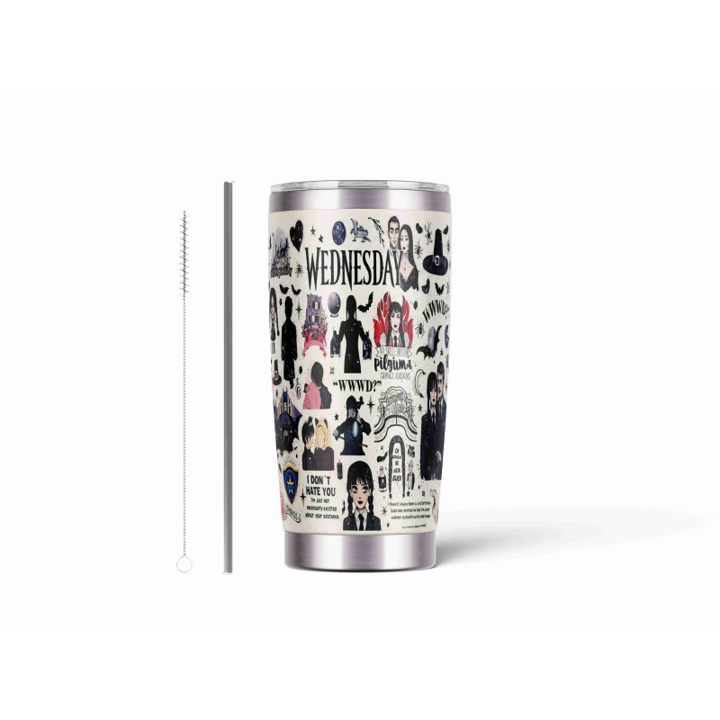 20oz Stainless Tumbler w/ Magnet Sliding Lid- Printed direct to Tumbler 1154
