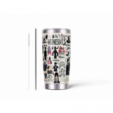 20oz Stainless Tumbler w/ Magnet Sliding Lid- Printed direct to Tumbler 1154