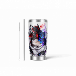 20oz Stainless Tumbler w/ Magnet Sliding Lid- Printed direct to Tumbler 1156