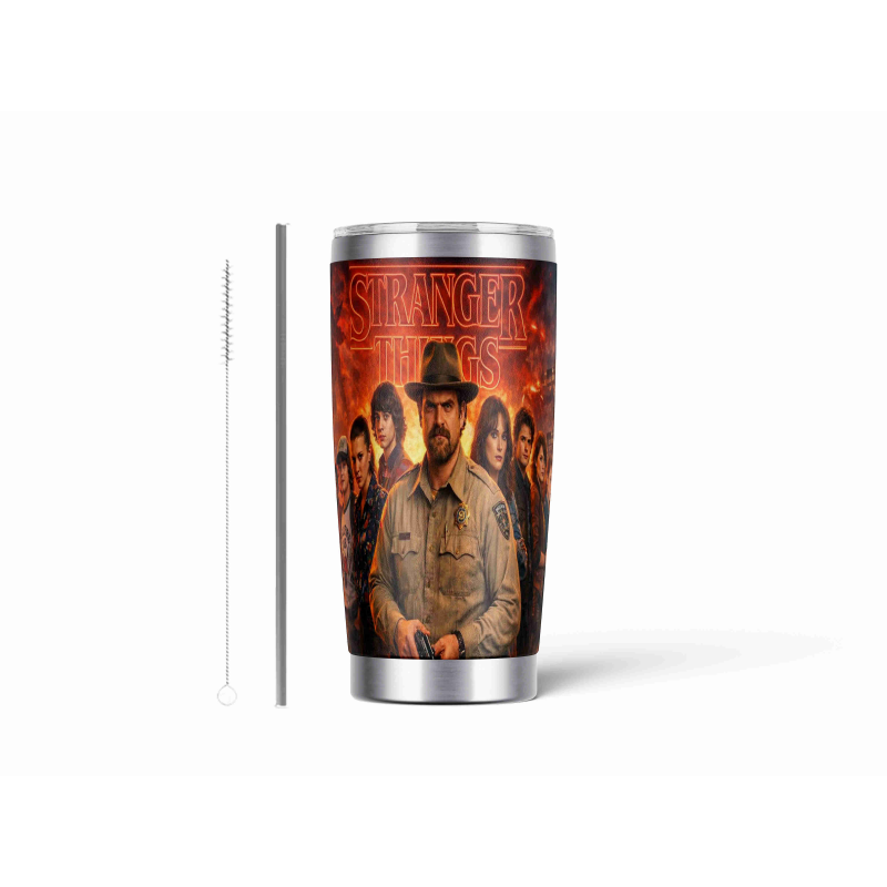 20oz Stainless Tumbler w/ Magnet Sliding Lid- Printed direct to Tumbler 1166