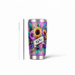 20oz Stainless Tumbler w/ Magnet Sliding Lid- Printed direct to Tumbler 1172