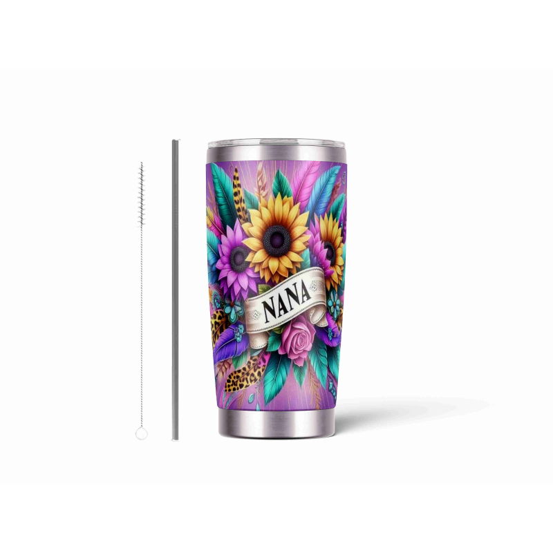 20oz Stainless Tumbler w/ Magnet Sliding Lid- Printed direct to Tumbler 1172