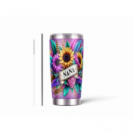 20oz Stainless Tumbler w/ Magnet Sliding Lid- Printed direct to Tumbler 1172