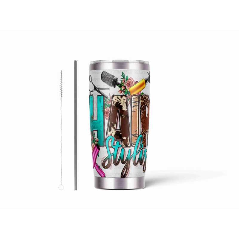 20oz Stainless Tumbler w/ Magnet Sliding Lid- Printed direct to Tumbler 1173