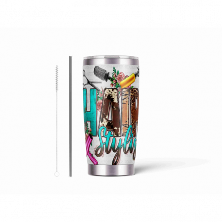 20oz Stainless Tumbler w/ Magnet Sliding Lid- Printed direct to Tumbler 1173