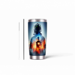 20oz Stainless Tumbler w/ Magnet Sliding Lid- Printed direct to Tumbler 1174
