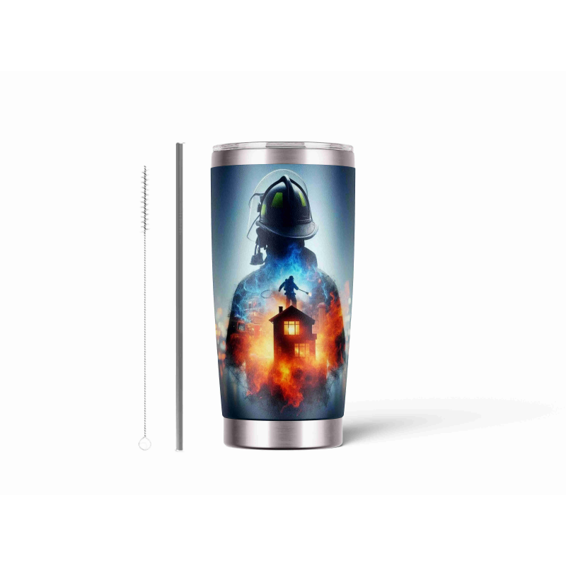 20oz Stainless Tumbler w/ Magnet Sliding Lid- Printed direct to Tumbler 1174