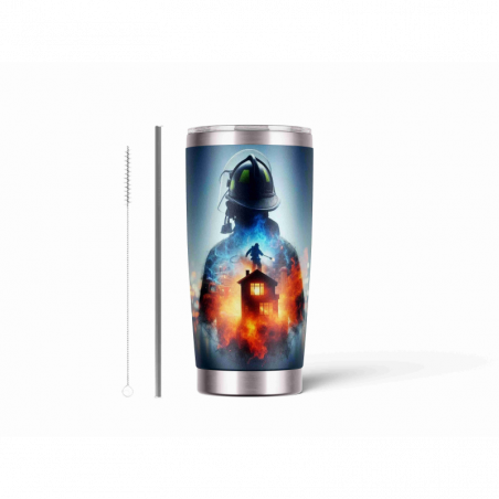 20oz Stainless Tumbler w/ Magnet Sliding Lid- Printed direct to Tumbler 1174