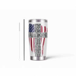 20oz Stainless Tumbler w/ Magnet Sliding Lid- Printed direct to Tumbler 1176