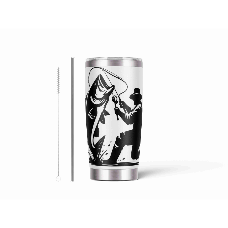 20oz Stainless Tumbler w/ Magnet Sliding Lid- Printed direct to Tumbler 1179