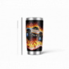 20oz Stainless Tumbler w/ Magnet Sliding Lid- Printed direct to Tumbler 1182