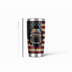 20oz Stainless Tumbler w/ Magnet Sliding Lid- Printed direct to Tumbler 1190