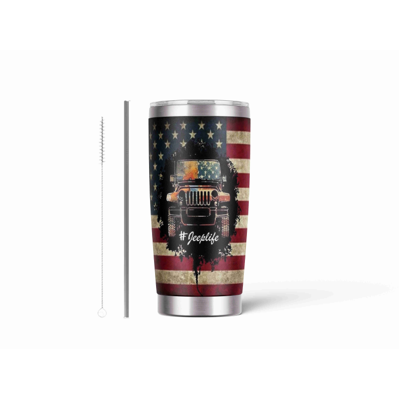20oz Stainless Tumbler w/ Magnet Sliding Lid- Printed direct to Tumbler 1190