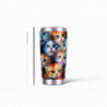 20oz Stainless Tumbler w/ Magnet Sliding Lid- Printed direct to Tumbler 1195