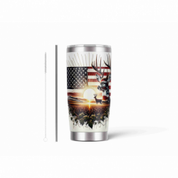 20oz Stainless Tumbler w/ Magnet Sliding Lid- Printed direct to Tumbler 1197