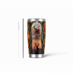 20oz Stainless Tumbler w/ Magnet Sliding Lid- Printed direct to Tumbler 1198