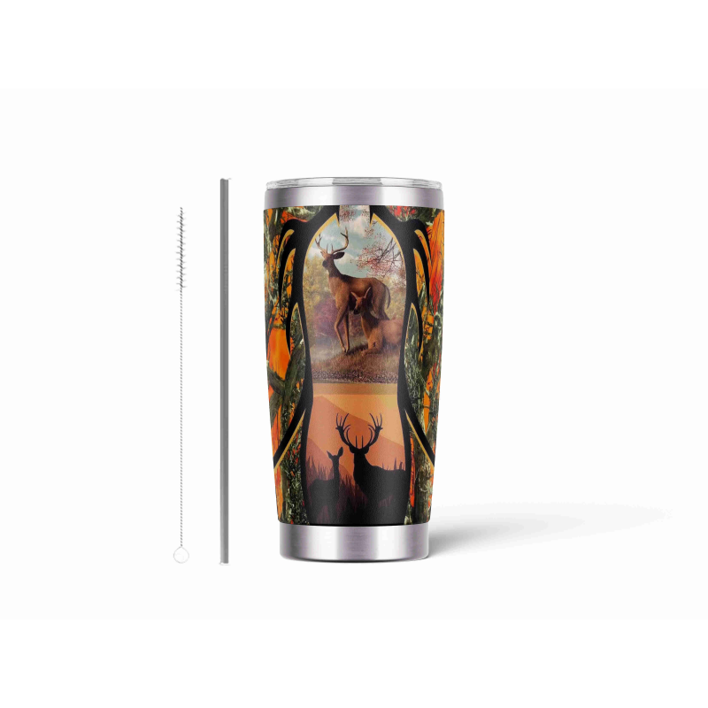 20oz Stainless Tumbler w/ Magnet Sliding Lid- Printed direct to Tumbler 1198