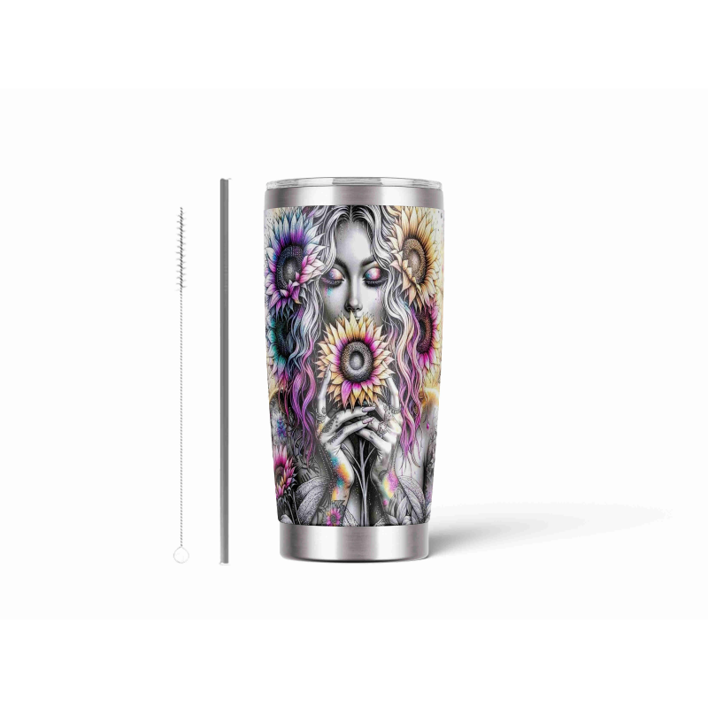 20oz Stainless Tumbler w/ Magnet Sliding Lid- Printed direct to Tumbler 1199
