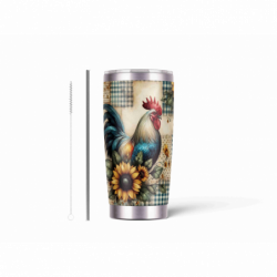20oz Stainless Tumbler w/ Magnet Sliding Lid- Printed direct to Tumbler 1200