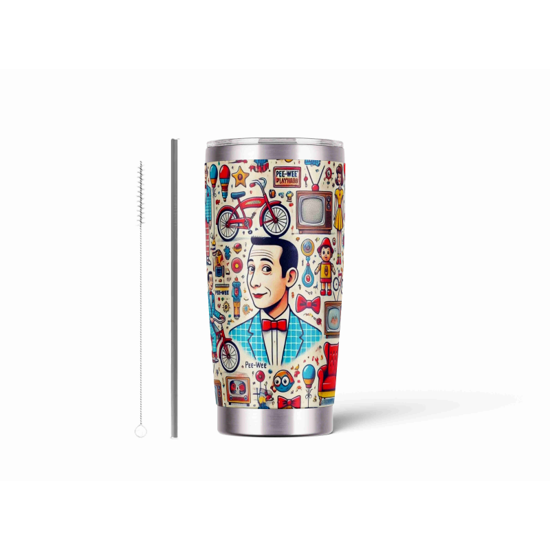 20oz Stainless Tumbler w/ Magnet Sliding Lid- Printed direct to Tumbler 1201