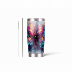 20oz Stainless Tumbler w/ Magnet Sliding Lid- Printed direct to Tumbler 1204
