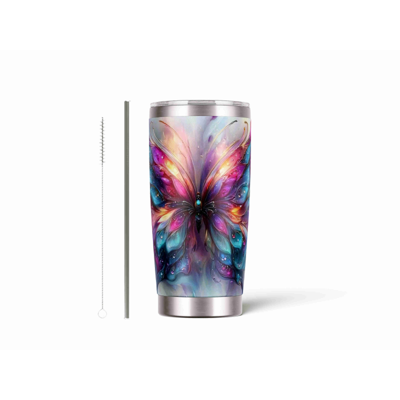 20oz Stainless Tumbler w/ Magnet Sliding Lid- Printed direct to Tumbler 1204