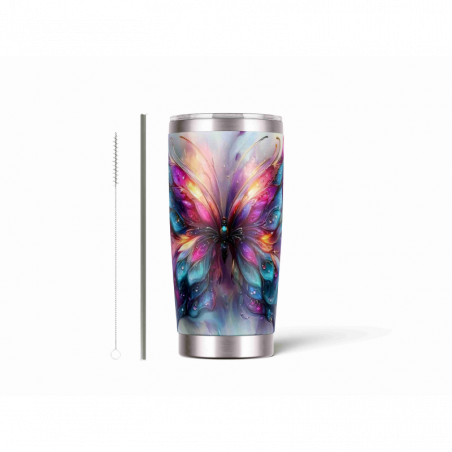 20oz Stainless Tumbler w/ Magnet Sliding Lid- Printed direct to Tumbler 1204