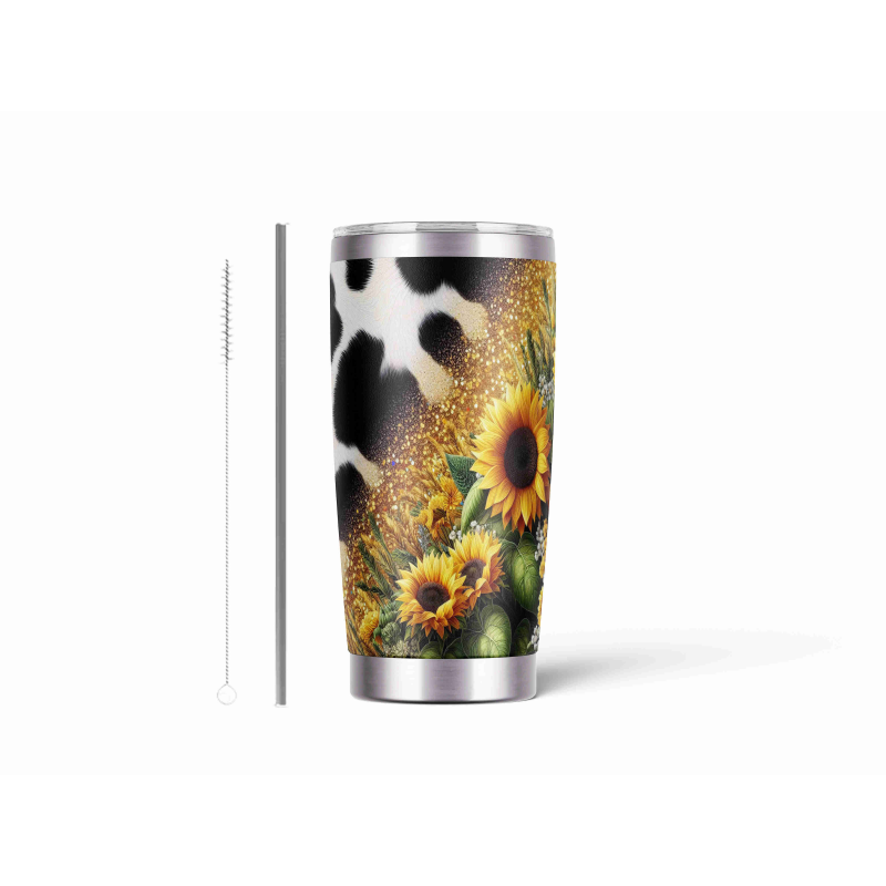 20oz Stainless Tumbler w/ Magnet Sliding Lid- Printed direct to Tumbler 1205