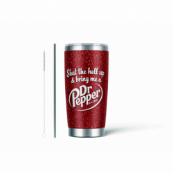 20oz Stainless Tumbler w/ Magnet Sliding Lid- Printed direct to Tumbler 1212