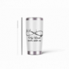 20oz Stainless Tumbler w/ Magnet Sliding Lid- Printed direct to Tumbler 1215