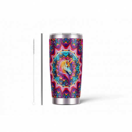 20oz Stainless Tumbler w/ Magnet Sliding Lid- Printed direct to Tumbler 1216