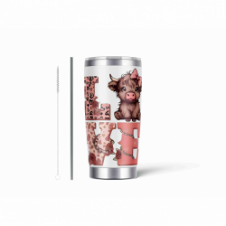 20oz Stainless Tumbler w/ Magnet Sliding Lid- Printed direct to Tumbler 1219