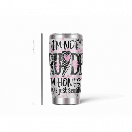 20oz Stainless Tumbler w/ Magnet Sliding Lid- Printed direct to Tumbler 1220